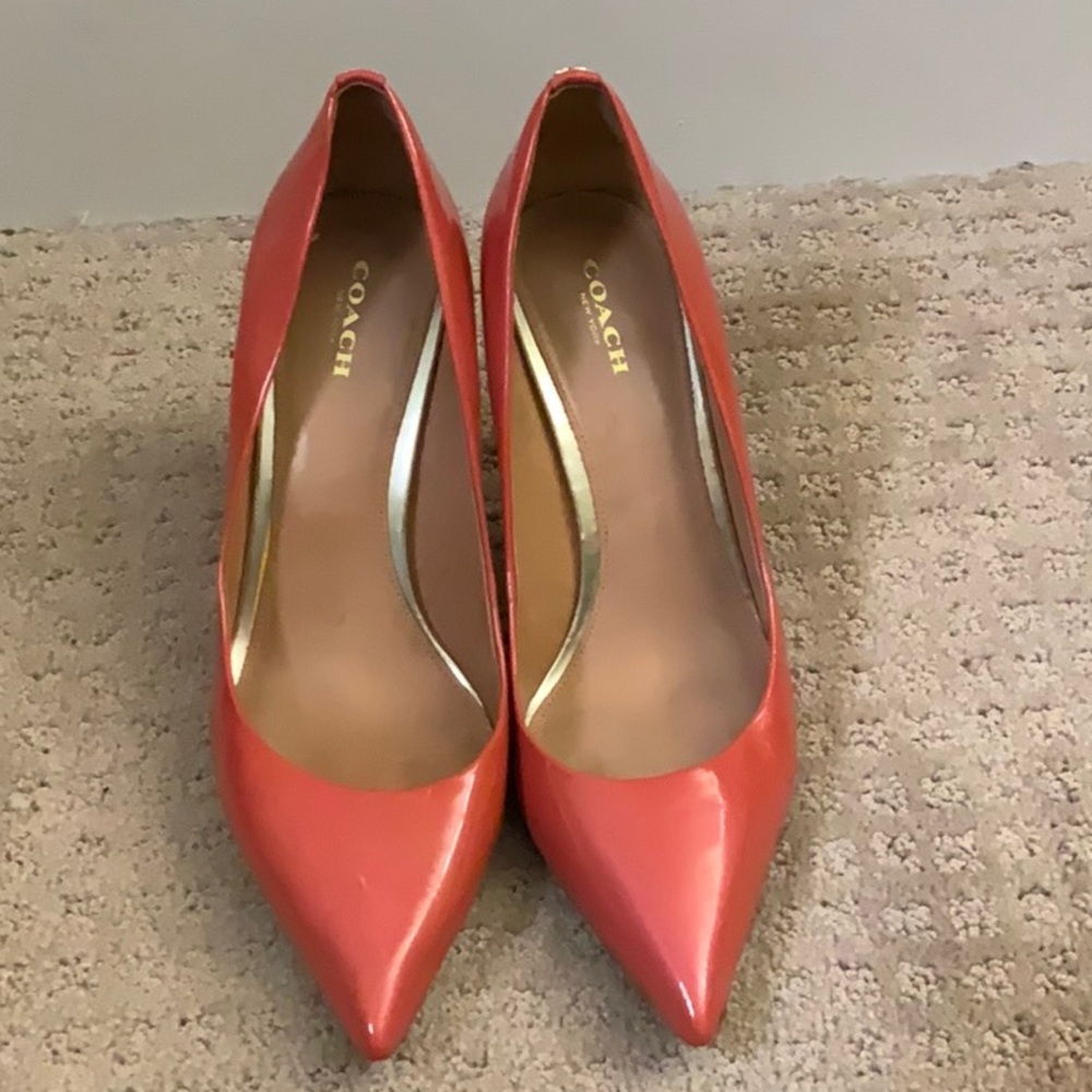 Coach Women's Red Pumps